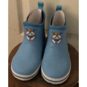 Buoy Boots Children's Deck Boot- Turquoise (BB107)